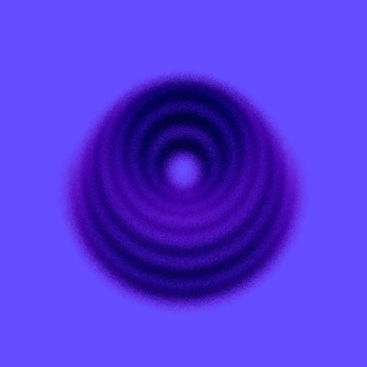 Abstract generated color painting